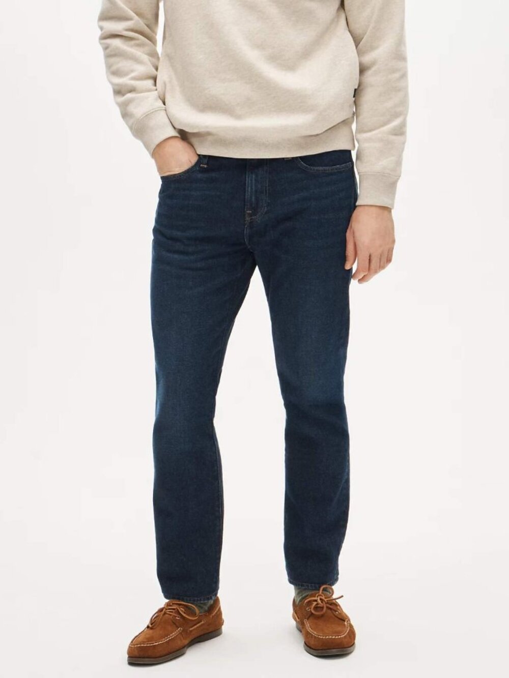 NWT J.Crew Jeans Mens 44x34 484 Slim Stretch Kurabo Japanese Denim Stretch